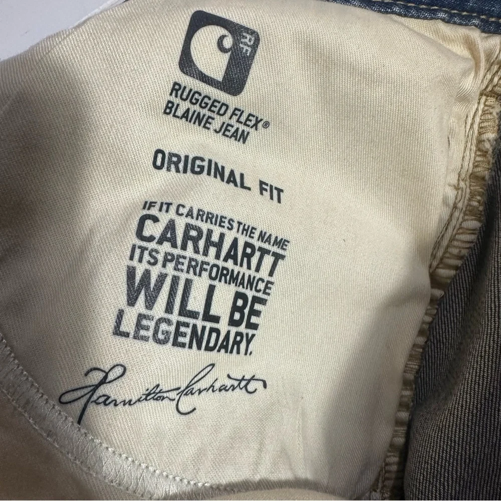Carhartt NWT Original fit Straight leg Blaine jeans women’s 16W